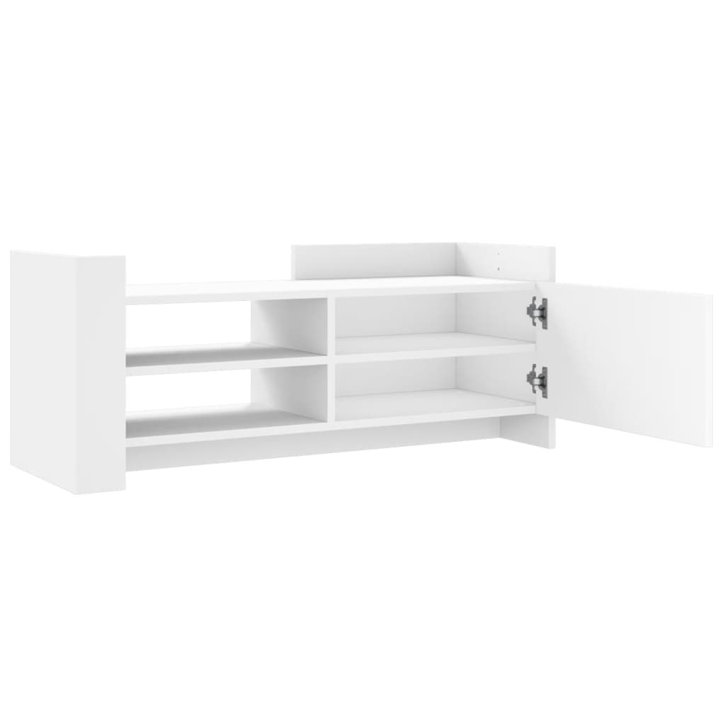 TV-Møbel Hvit TV-benk 100x35x40 cm