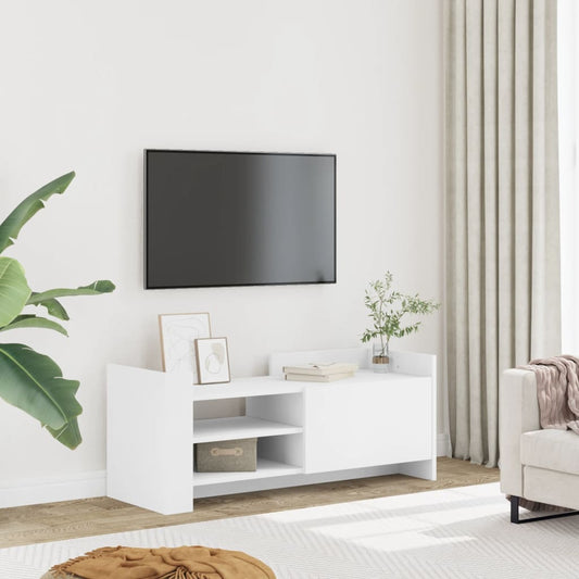 TV-Møbel Hvit TV-benk 100x35x40 cm