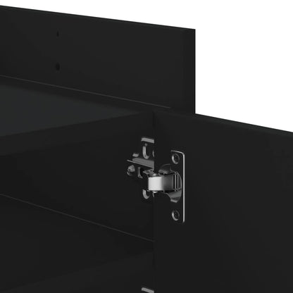 TV-Møbel Svart TV-benk 100x35x40 cm