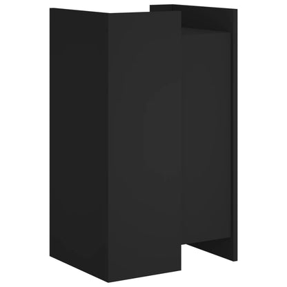 Skjenk Svart 45x35x75 cm