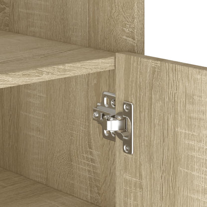 Skjenk sonoma eik 45x35x75 cm konstruert tre