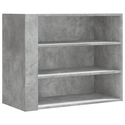 Veggskap Betonggrå 75x35x60 cm