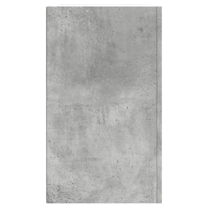 Veggskap Betonggrå 75x35x60 cm