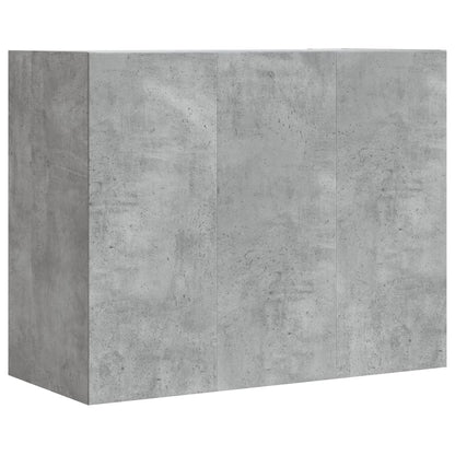 Veggskap Betonggrå 75x35x60 cm