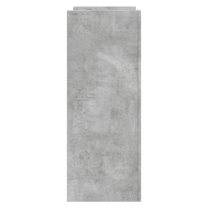 Avlastningsbord konsollbord Betonggrå 100x35x90 cm