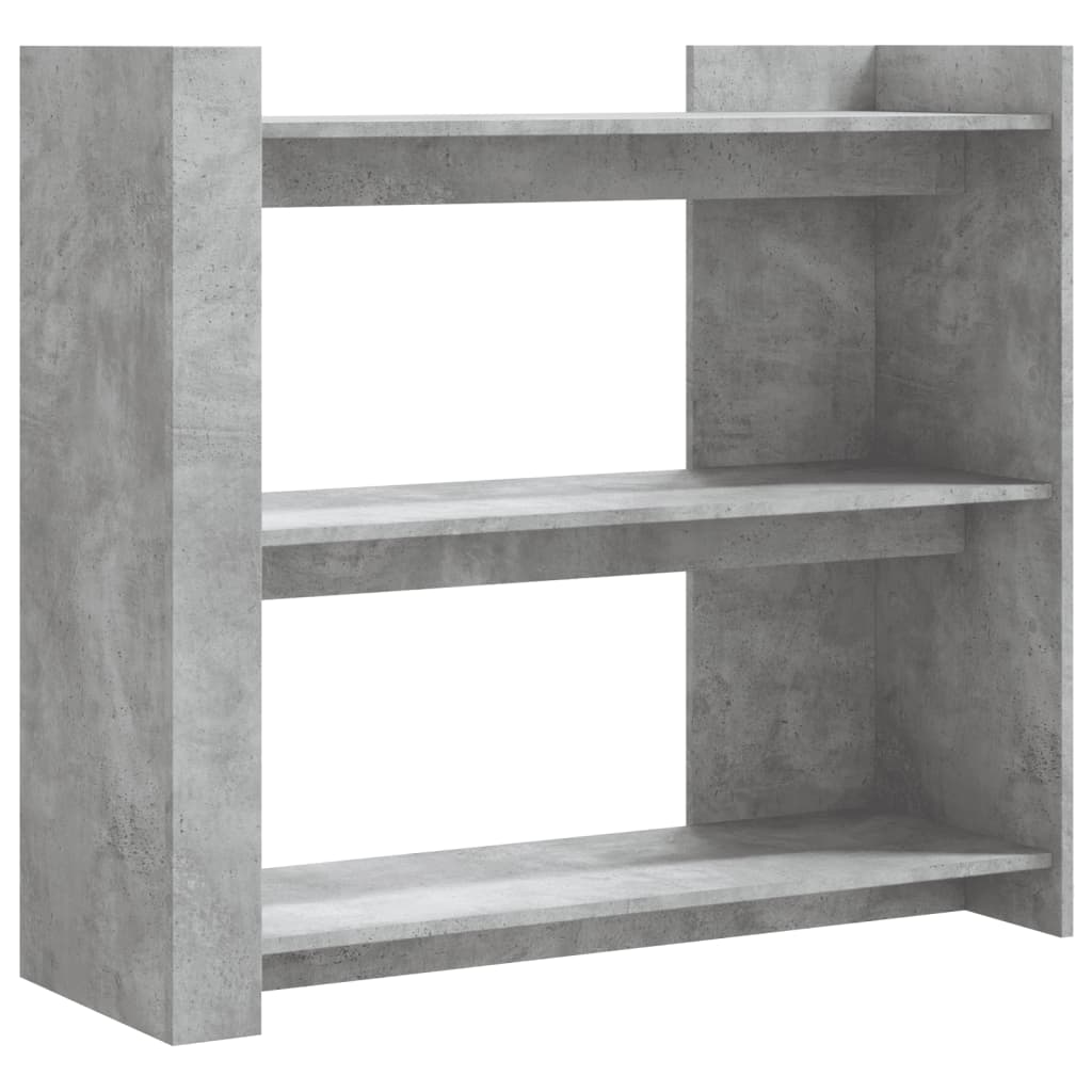 Avlastningsbord konsollbord Betonggrå 100x35x90 cm