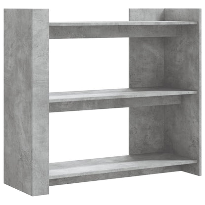 Avlastningsbord konsollbord Betonggrå 100x35x90 cm