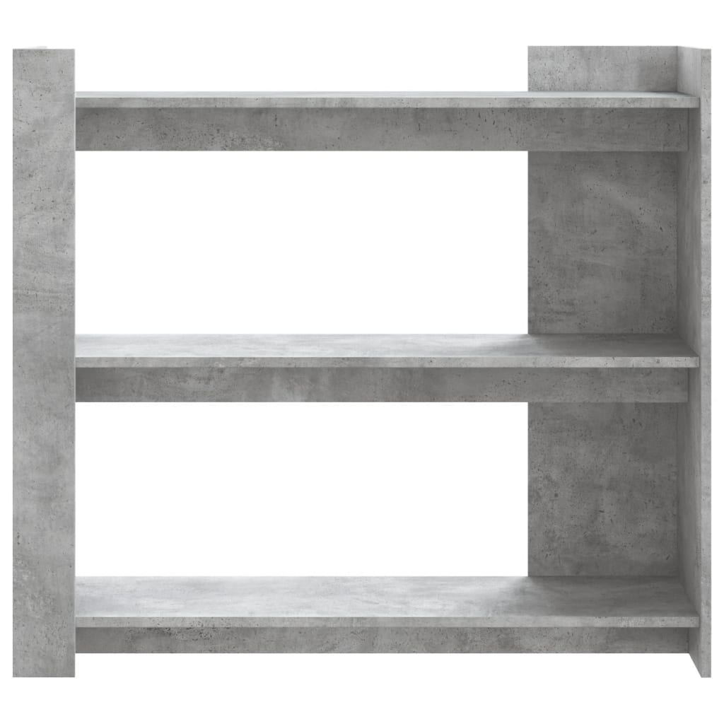 Avlastningsbord konsollbord Betonggrå 100x35x90 cm