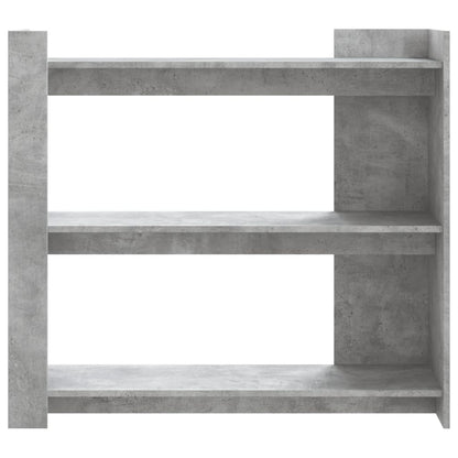 Avlastningsbord konsollbord Betonggrå 100x35x90 cm