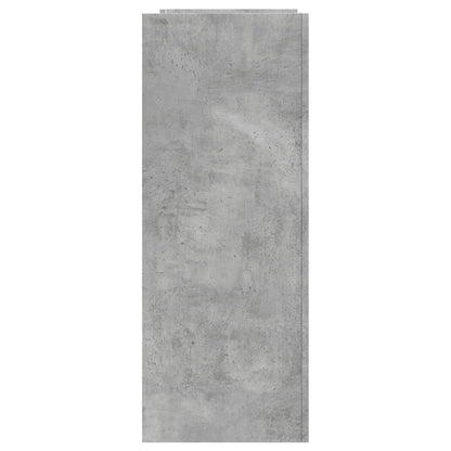 Avlastningsbord konsollbord Betonggrå 100x35x90 cm