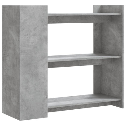 Avlastningsbord konsollbord Betonggrå 100x35x90 cm