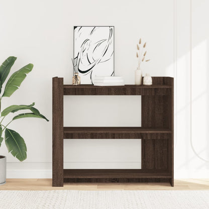 Avlastningsbord konsollbord Brun Eik 100x35x90 cm