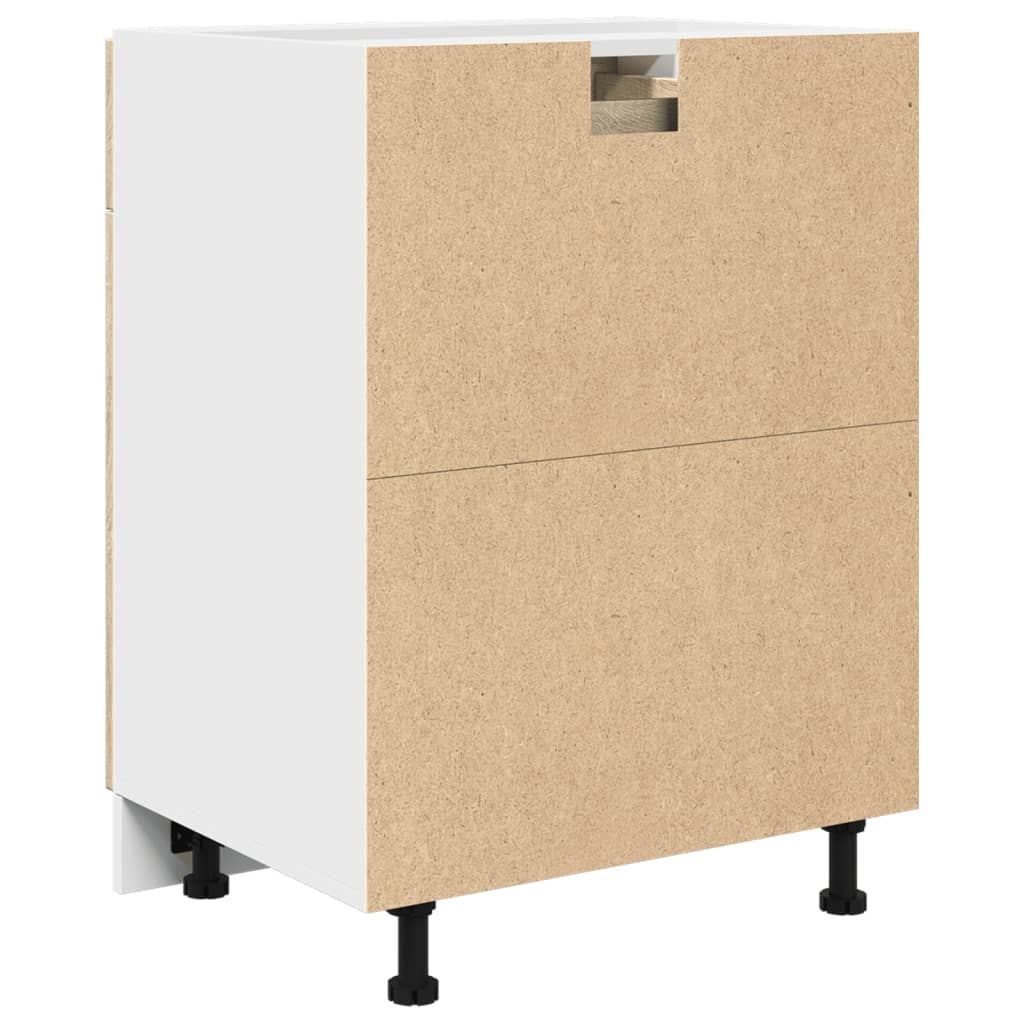 Kjøkkeninnredning Underskap Lyon Sonoma Eik med skuff 60x46x81,5 cm