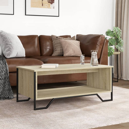 Salongbord Sofabord Sonoma Eik 100x51x40 cm
