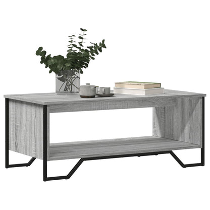 Salongbord Sofabord Sonoma Grå 100x51x40 cm