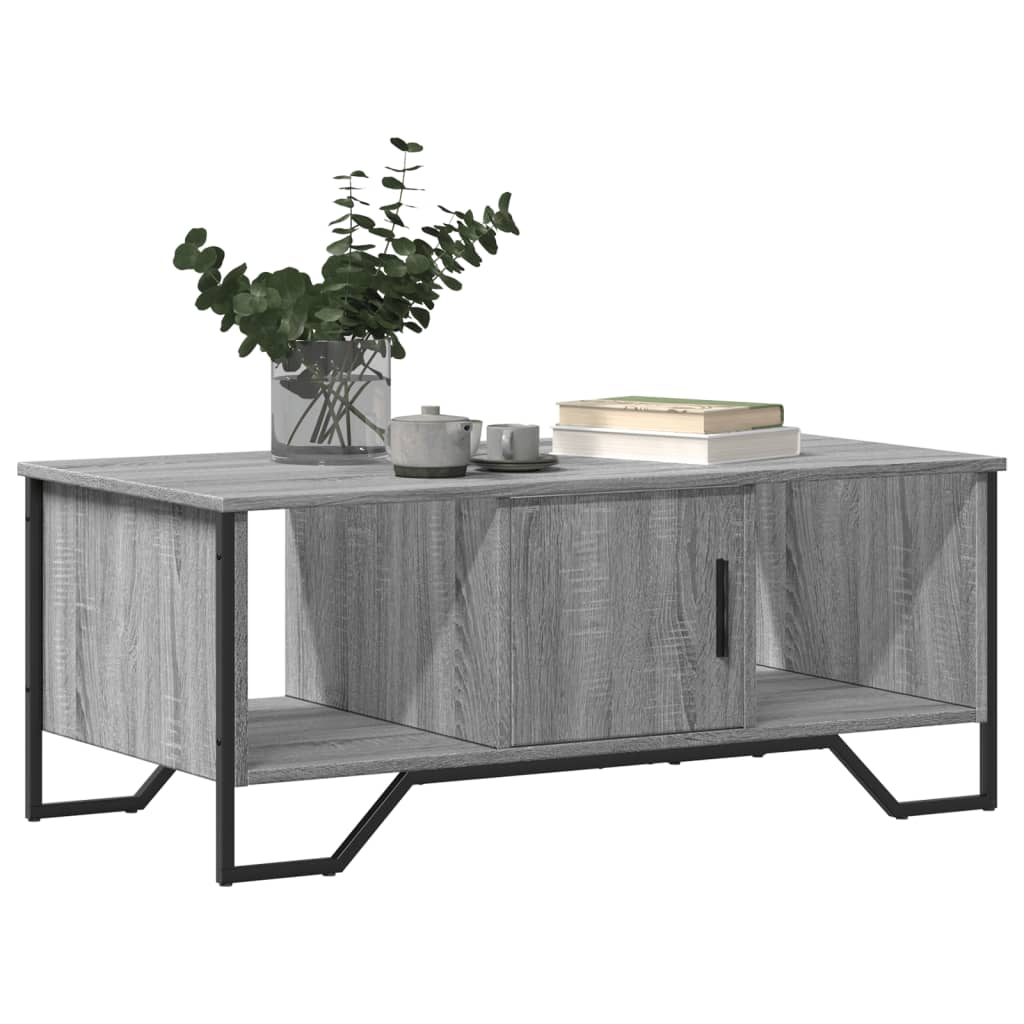 Salongbord Sofabord Sonoma Grå 100x51x40 cm