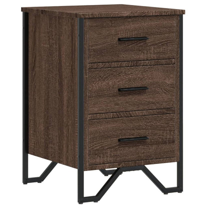 Nattbord Sengbord Brun Eik 40x41x60 cm