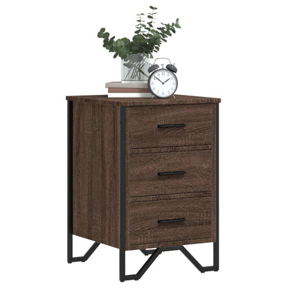 Nattbord Sengbord Brun Eik 40x41x60 cm