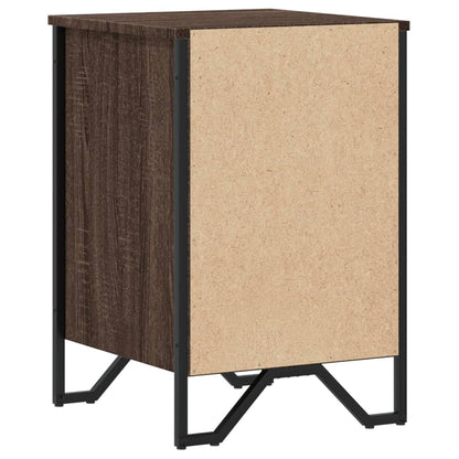 Nattbord Sengbord Brun Eik 40x41x60 cm