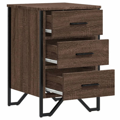 Nattbord Sengbord Brun Eik 40x41x60 cm