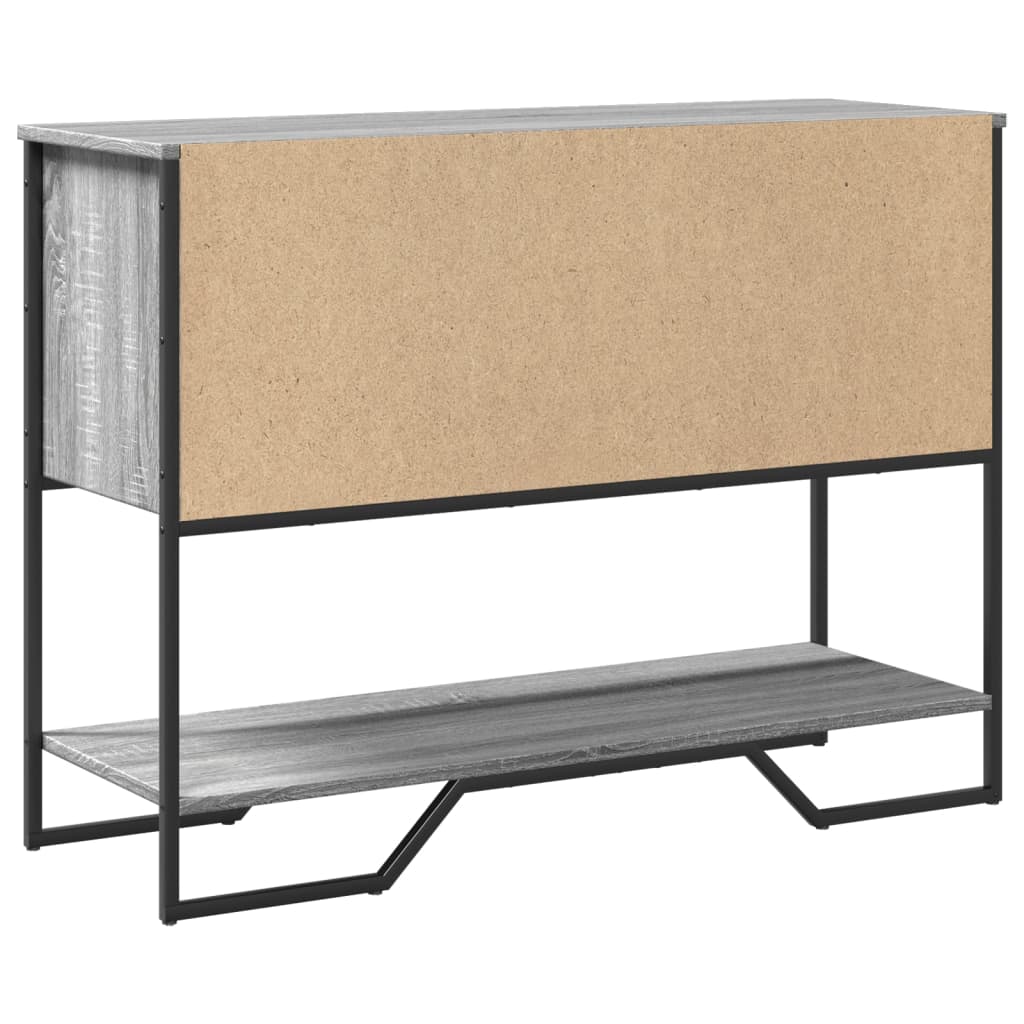 Avlastningsbord konsollbord Sonoma Grå 100x35x74,5 cm