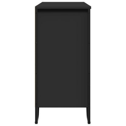 Skjenk Svart 91x35,5x74,5 cm