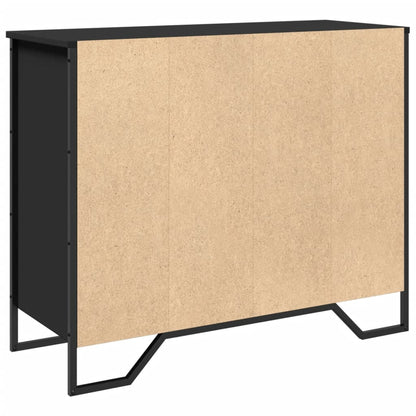 Skjenk Svart 91x35,5x74,5 cm