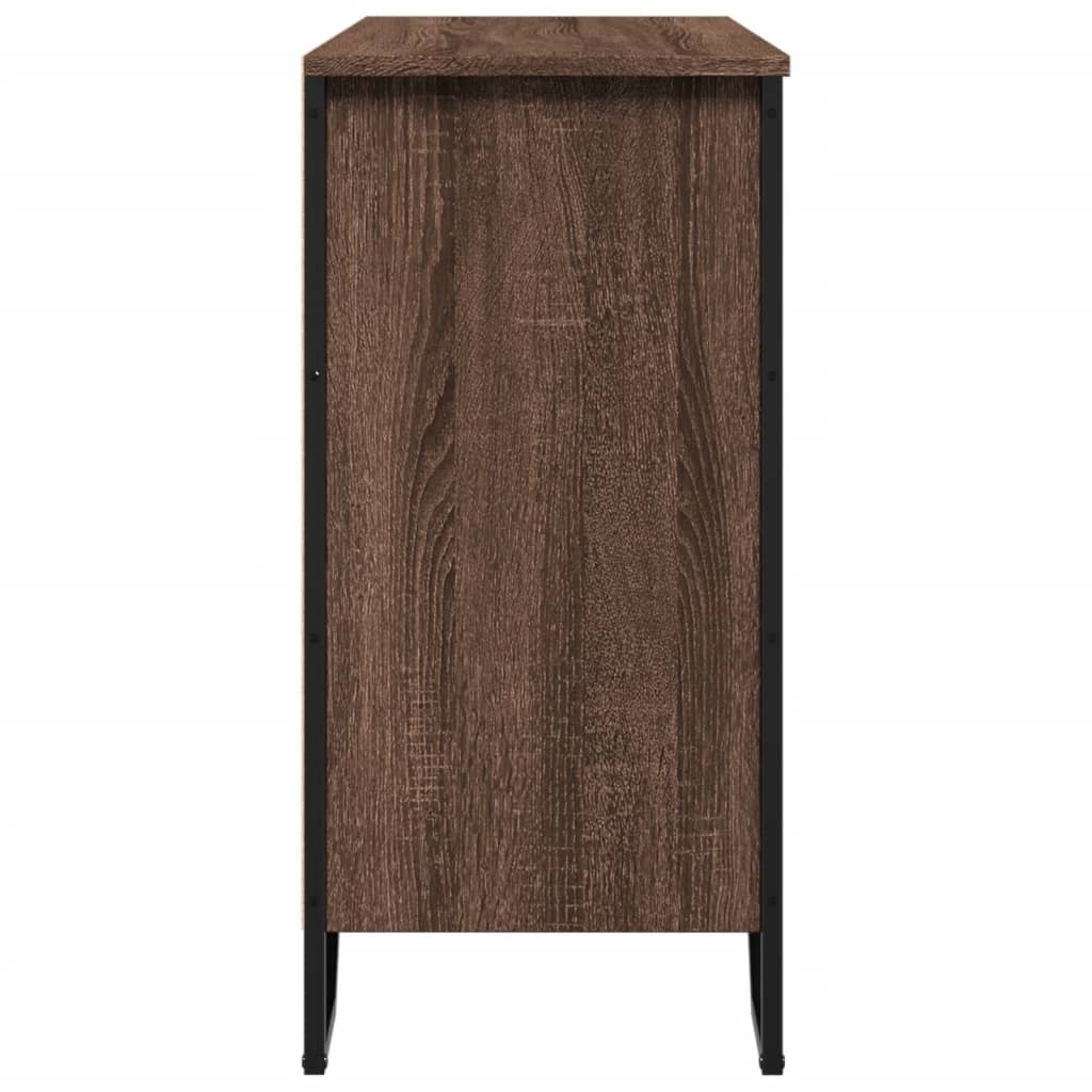 Skjenk Brun Eik 91x35,5x74,5 cm