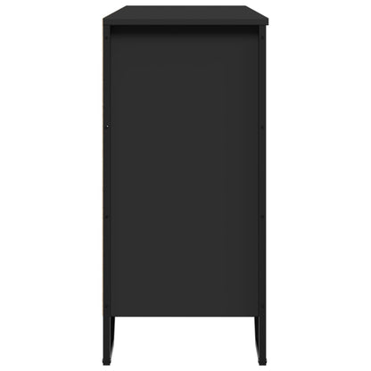 Skjenk Svart 101x35,5x74,5 cm