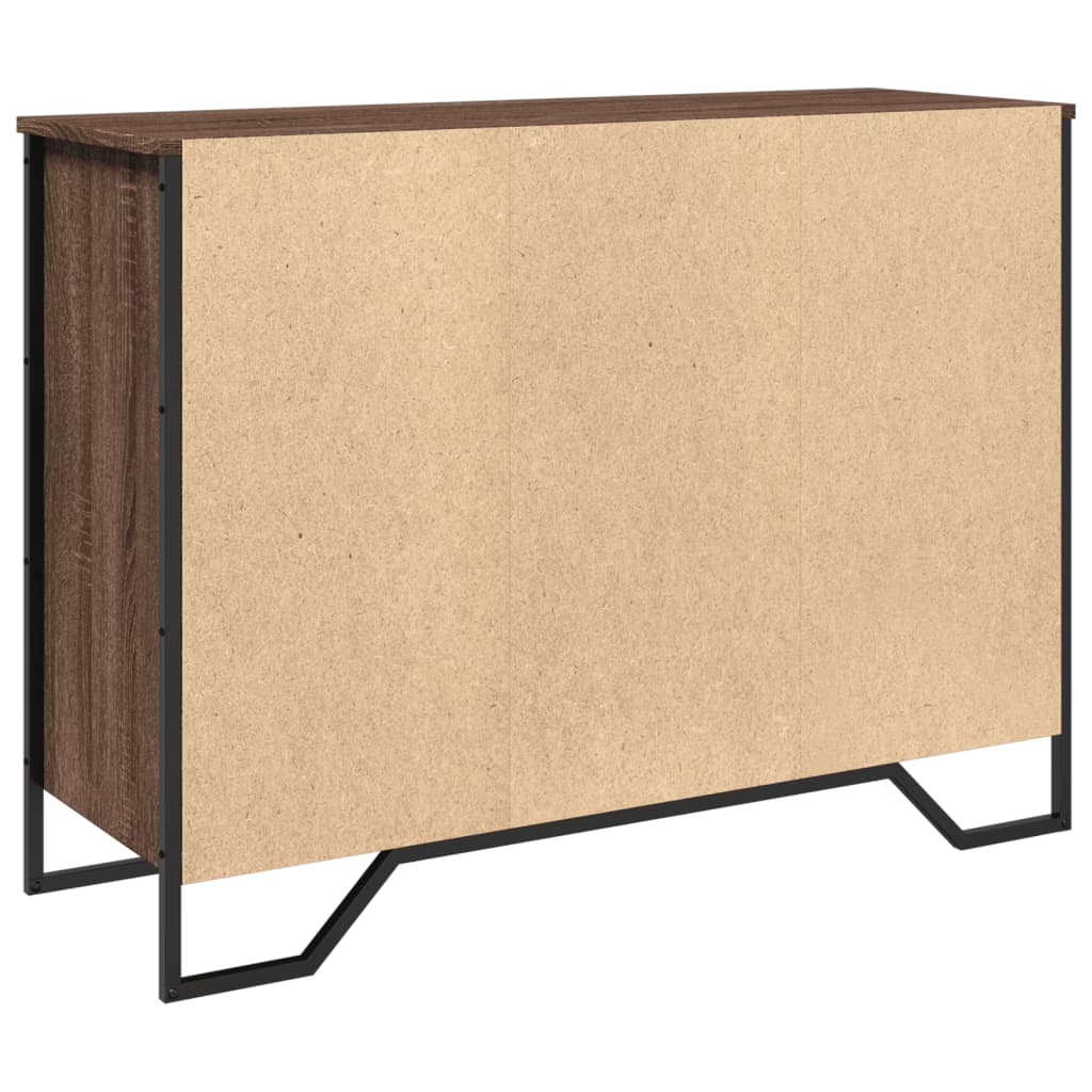 Skjenk Brun Eik 101x35,5x74,5 cm