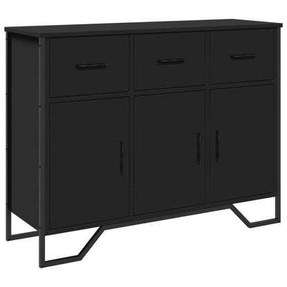 Skjenk Svart 97x32,5x74,5 cm