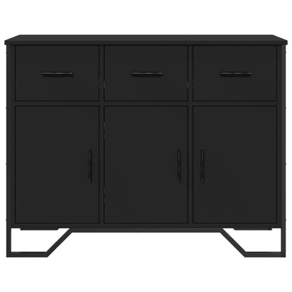 Skjenk Svart 97x32,5x74,5 cm