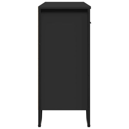 Skjenk Svart 97x32,5x74,5 cm
