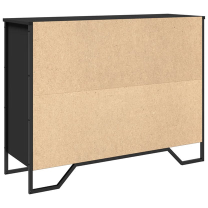 Skjenk Svart 97x32,5x74,5 cm