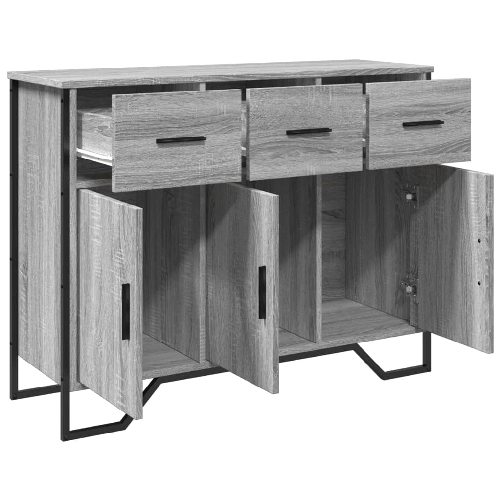 Skjenk Sonoma Grå 97x32,5x74,5 cm