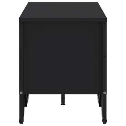 TV-Møbel Svart TV-benk 122x34x41 cm