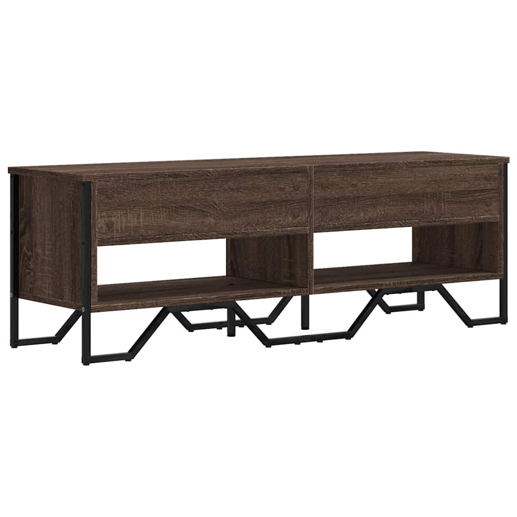 TV-Møbel Brun Eik TV-benk 122x34x41 cm