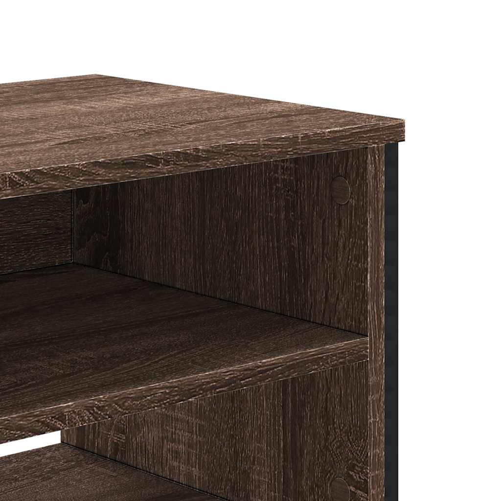 TV-Møbel Brun Eik TV-benk 122x34x41 cm