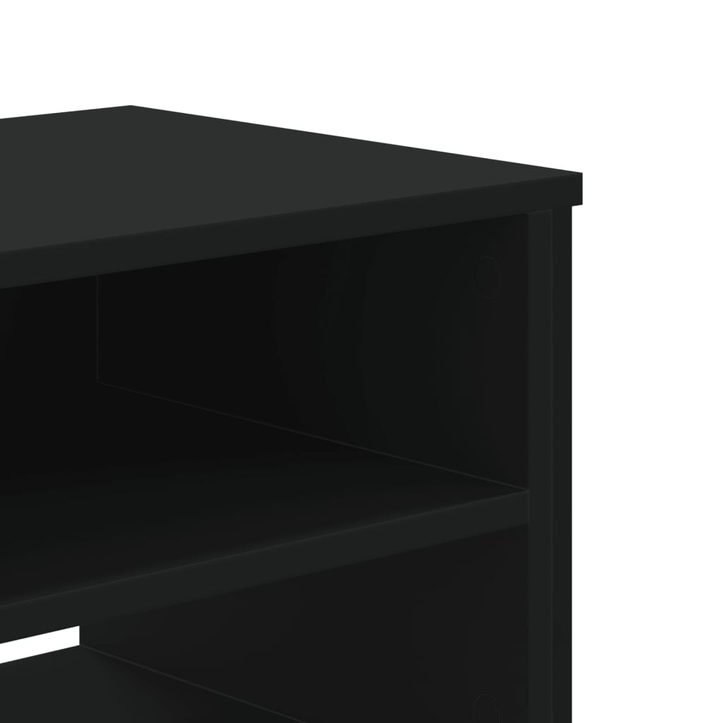 TV-Møbel Svart 180x34x41 cm