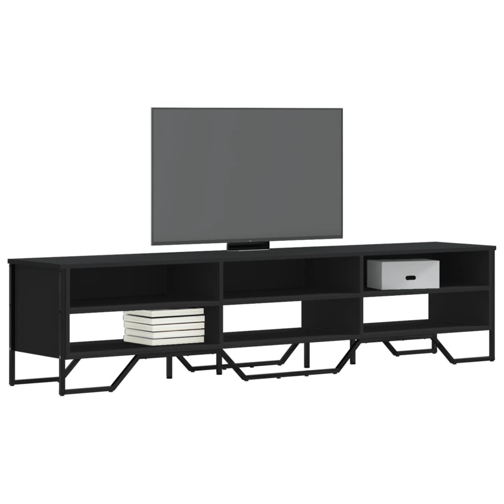 TV-Møbel Svart 180x34x41 cm