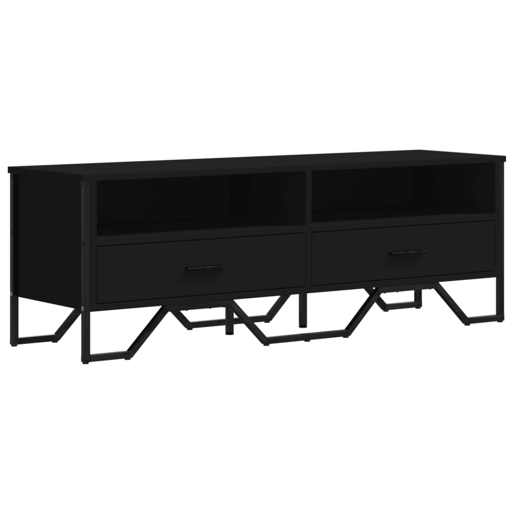 TV-Møbel Svart TV-benk 122x34x41 cm