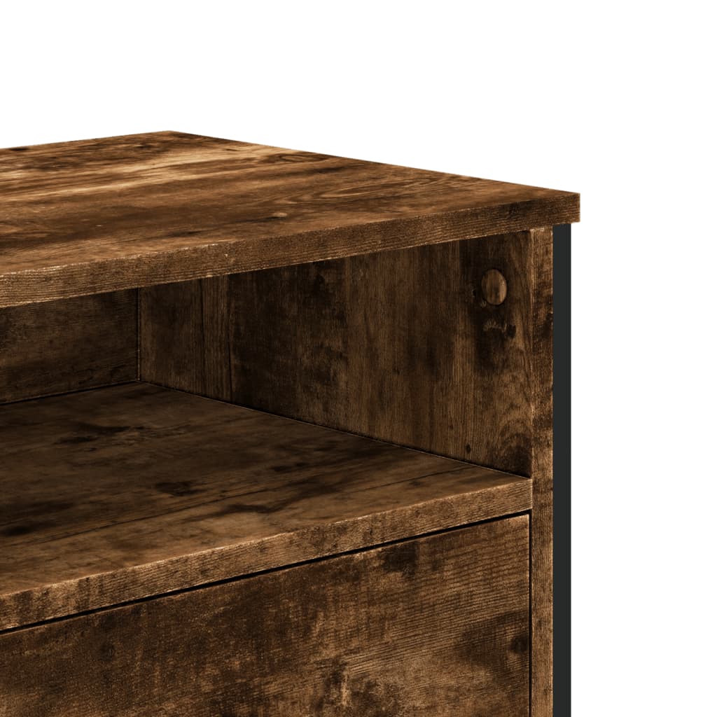 TV-Møbel Røkt EikTV-benk 122x34x41 cm