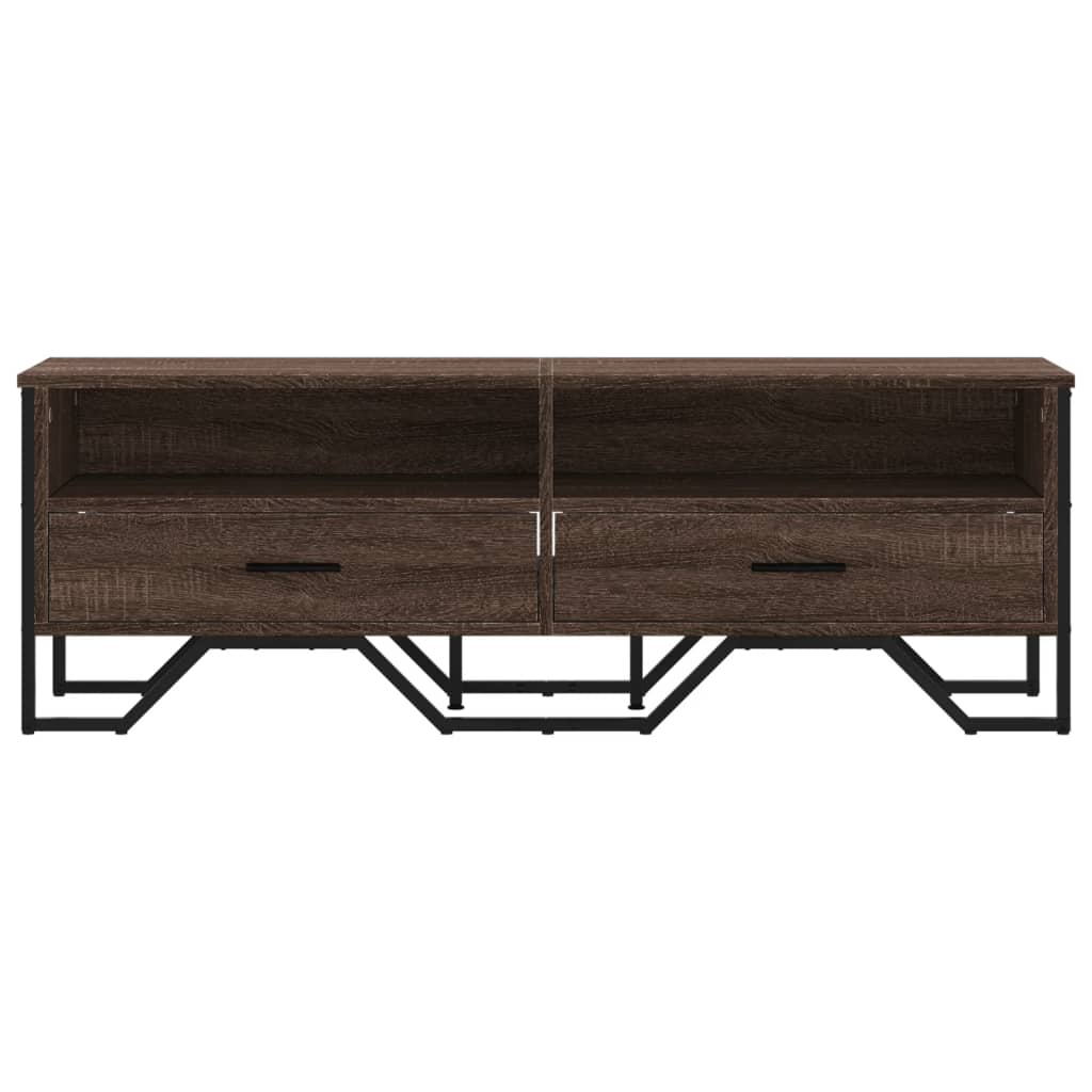 TV-Møbel Brun Eik TV-benk 122x34x41 cm