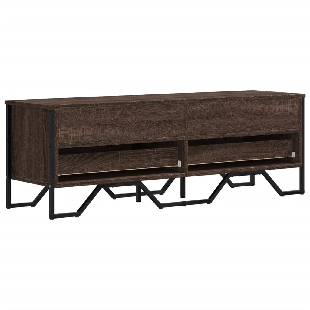 TV-Møbel Brun Eik TV-benk 122x34x41 cm