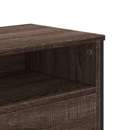 TV-Møbel Brun Eik TV-benk 122x34x41 cm