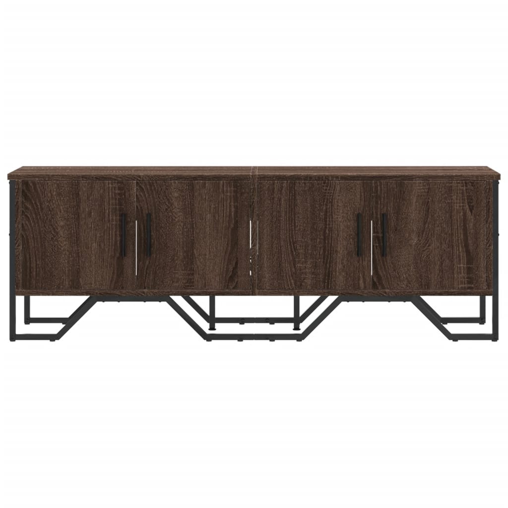 TV-Møbel Brun Eik Tv-benk 122x34x41 cm