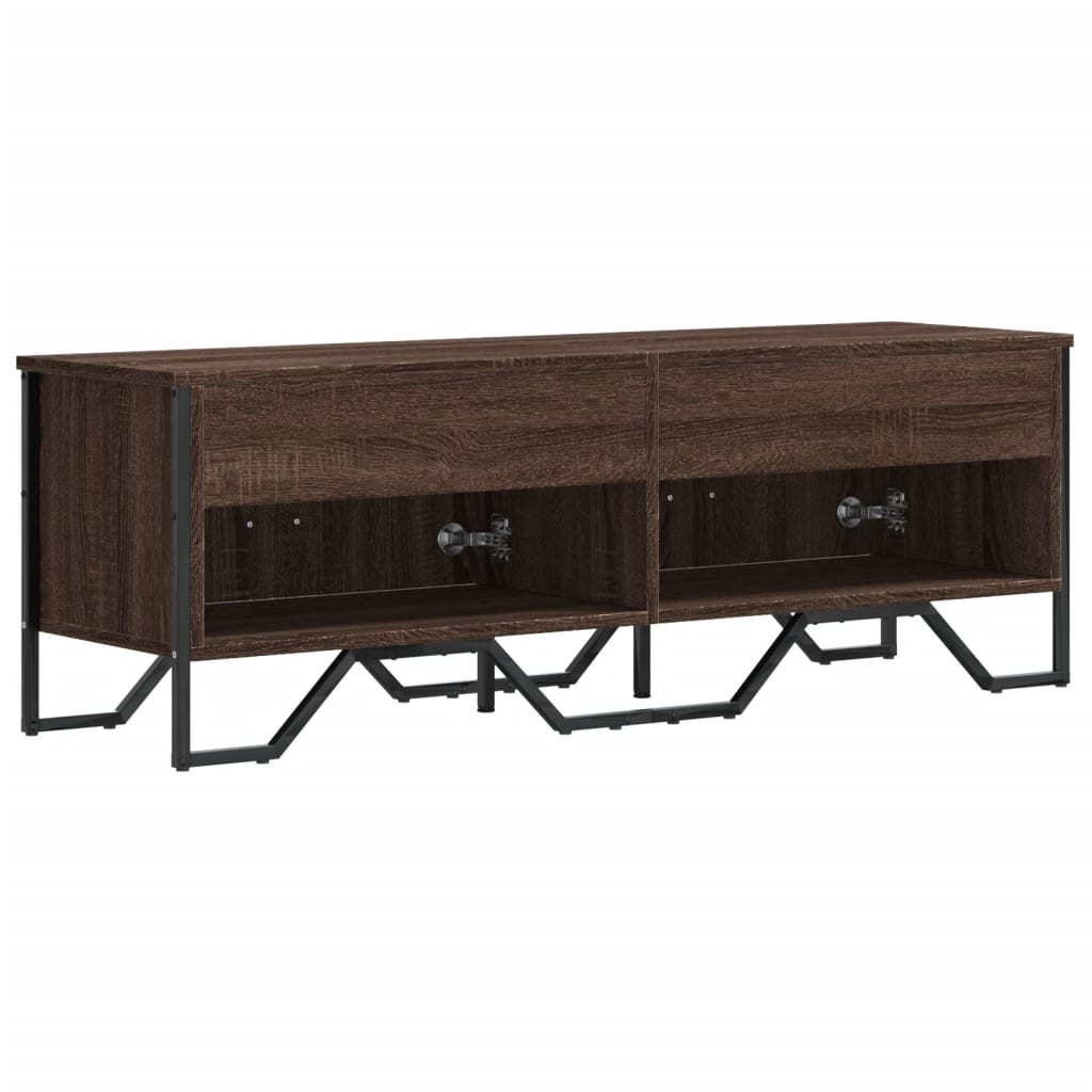 TV-Møbel Brun Eik Tv-benk 122x34x41 cm