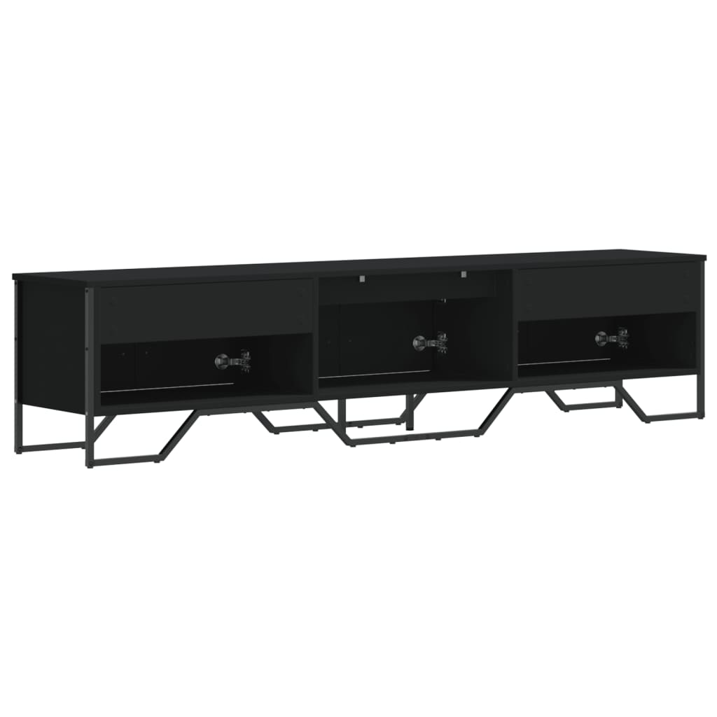 TV-Møbel Svart TV-benk 180x34x41 cm