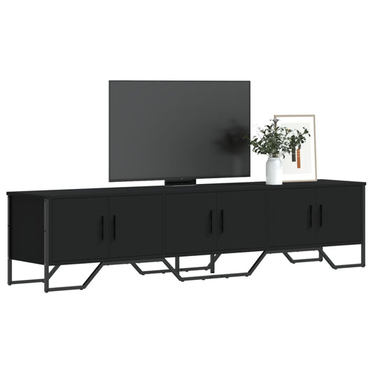 TV-Møbel Svart TV-benk 180x34x41 cm