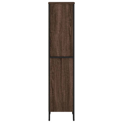 Bokhylle Brun Eik 50x31x137,5 cm